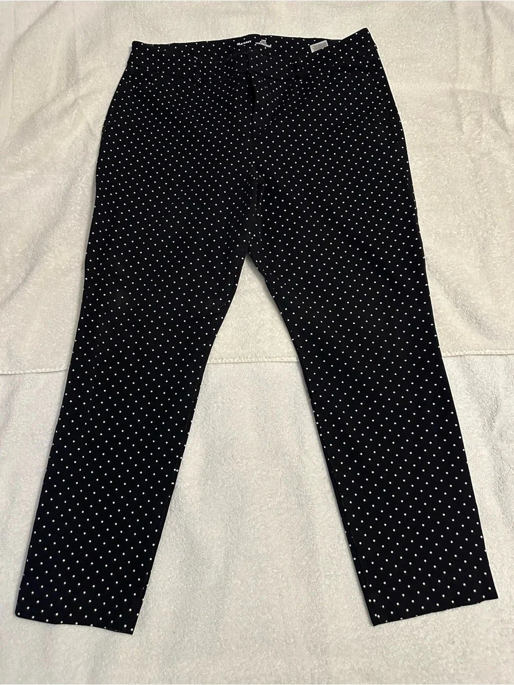 Black Polka Dress Pants